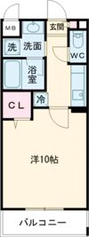 ミリアディ たかつきの間取り画像