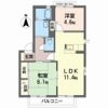 リヴェールAの間取り画像