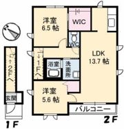 ヒルリッジの間取り画像