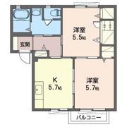 グランメールコートAの間取り画像