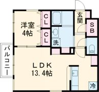 CASA＋αならまちの間取り画像