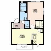 ルミエール沙羅 Aの間取り画像