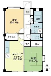 タカラハイツの間取り画像