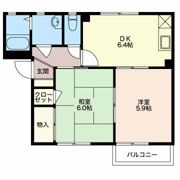 フォーレス長土呂 Bの間取り画像