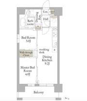 LiveCasa日暮里EASTの間取り画像