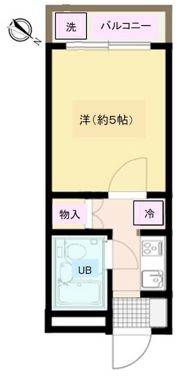 VILLA大竹の間取り画像