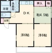 エクセルみなみⅡの間取り画像