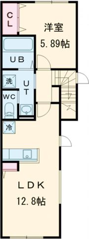 Jブルームーンの間取り画像