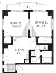 シャトレーKの間取り画像