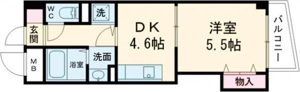 リアルなかもずの間取り画像