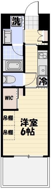 ロイヤルタワー パーク赤間の間取り画像