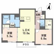 SHINE FORTの間取り画像