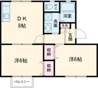 フォーレスト中尾の間取り画像
