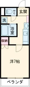 シューフルール Ⅴの間取り画像