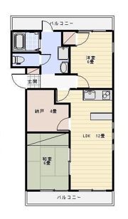 323BLDの間取り画像