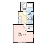 リバレイン小新西デュオ／トリオの間取り画像
