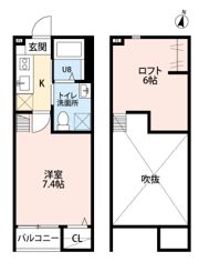 Le Courageの間取り画像