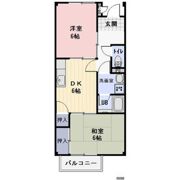 Surplus塚本Aの間取り画像