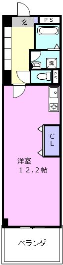 KTGレジデンス江戸橋の間取り画像