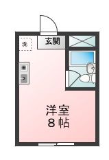 メゾン滝川の間取り画像