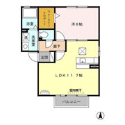 セピアコートの間取り画像