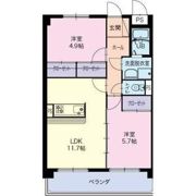 プリリアンスTAKEKOSHIの間取り画像