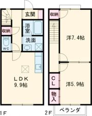 サンテラスNAO Aの間取り画像