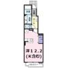 エヴァーグリーンBの間取り画像