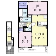 ビアージョ19の間取り画像