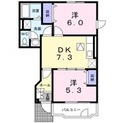 WISH MOON Aの間取り画像