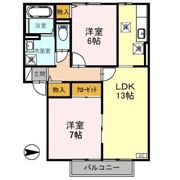 グレイスFG Aの間取り画像