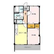 グリーンハイツ Fの間取り画像