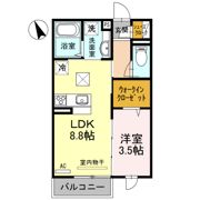 メゾン北今在家の間取り画像