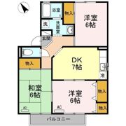 ゼフィール B棟の間取り画像