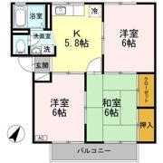 グリーンパーク洲崎 A棟の間取り画像
