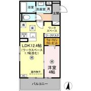 D-ROOM花高松の間取り画像