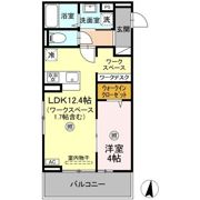 D-ROOM花高松の間取り画像