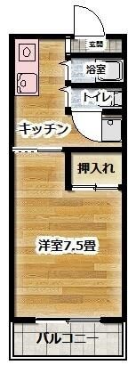 ジュネスフレンズの間取り画像