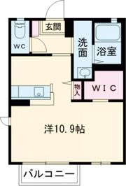 クリークバレー Bの間取り画像