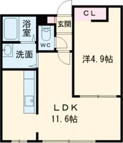 新築ブルーヒルトの間取り画像