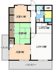 セブンスズキⅢの間取り画像