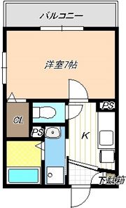 メルシー立華の間取り画像