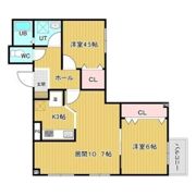 エターナル湯の川の間取り画像