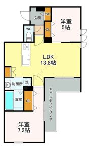 cortesiaの間取り画像