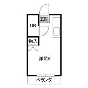 ハッピースカイの間取り画像