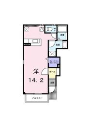oAzo B棟の間取り画像