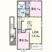 ビオルネⅠの間取り画像