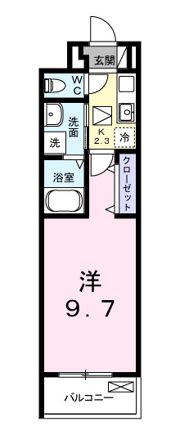 フットヒルズ Mの間取り画像