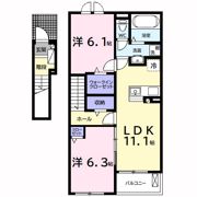 ベルメランジェAの間取り画像