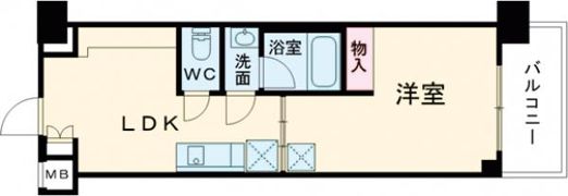 Re-be東三国の間取り画像